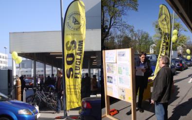 Informationsveranstaltung beim Merkur in der Breitenfurterstrasse