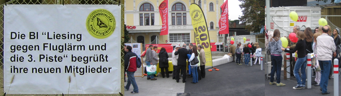 Infoveranstaltung beim Riverside Einkaufszentrum