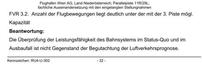 Bahnverkehr als Antwort auf Flugbewegungen